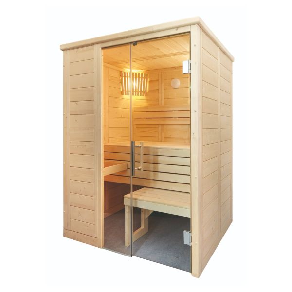 Massivholzsauna Alaska Mini 1600 x 1100 x 2040 mm