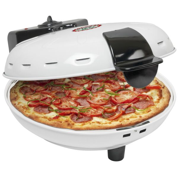 Bestron DLD9036 Pizzaofen Steinofen weiss